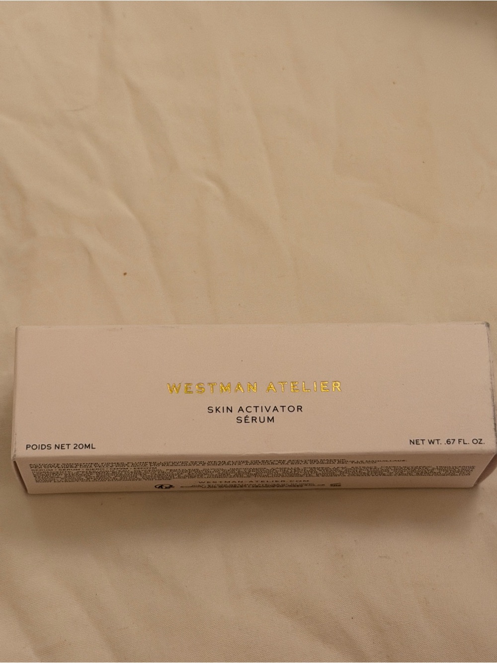 Westman Atelier Skin Activator Serum - w Hyaluronic Acid + Niacinamide - NIB